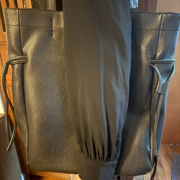 NWT Banana Republic Vegan Drawstring Tote (orig. $125) - Picture 3 of 5